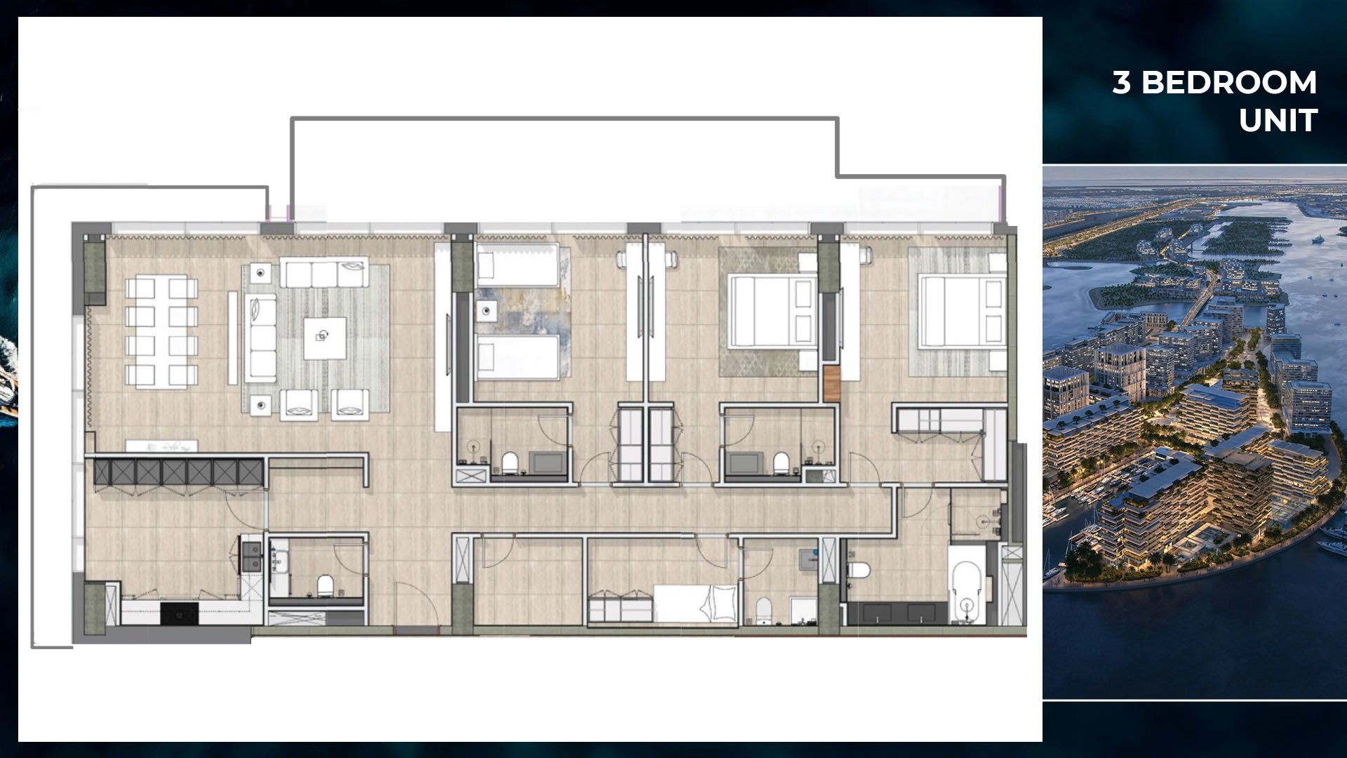 3 BR - Type A